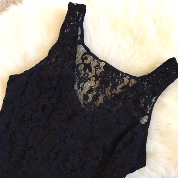 BB Dakota Thessaly Black Lace Mini Dress - Picture 3 of 5